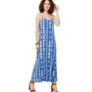 My Beloved Womens Maxi Dress Sz Small Tie dye Beach Bohemian Coastal Cowgirl